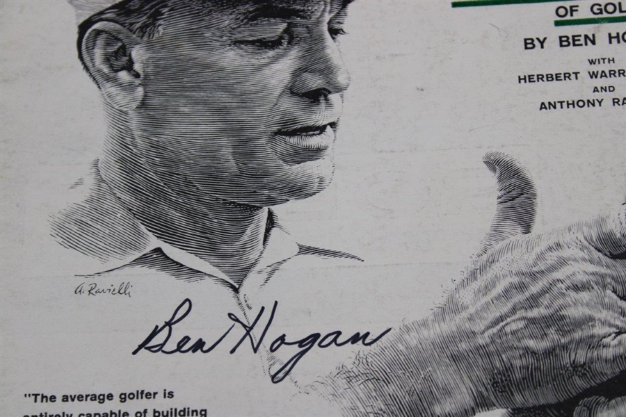 Ben Hogan Signed 1957 Sports Illustrated Modern Fundamentals Of Golf Magazine JSA ALOA