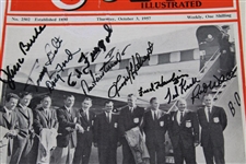 Ryder Cup Team USA Signed 1957 Golf Illustrated Cover JSA ALOA