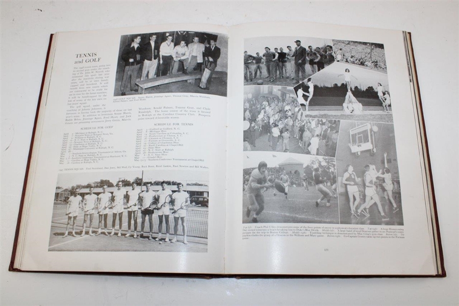 1948 The Howler Wake Forest Yearbook - Arnold Palmer