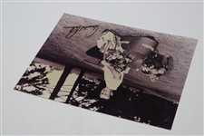 Arnold Palmer Signed Black And White Photo JSA ALOA