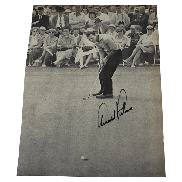 Arnold Palmer Signed 1960 Sports Illustrated Masters Recap Magazine Page JSA ALOA