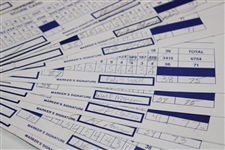 Fifty-Nine (59) 1995 Royal Caribbean Classic official Used Scorecards - 12 Major Winners
