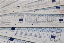 Fifty-Seven (57) 1989 Bank of Boston Classic Official Used Scorecards - 13 Major Winners