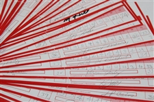 Ninety-Six (96) 1994 Burnet Senior Classic official Used Scorecards