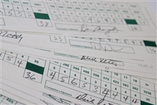 One-Hundred Three (103) 1994 Southwestern Bell Classic Official Used Scorecards - 11 Major Winners