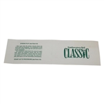 One-Hundred Three (103) 1994 Southwestern Bell Classic Official Used Scorecards - 11 Major Winners