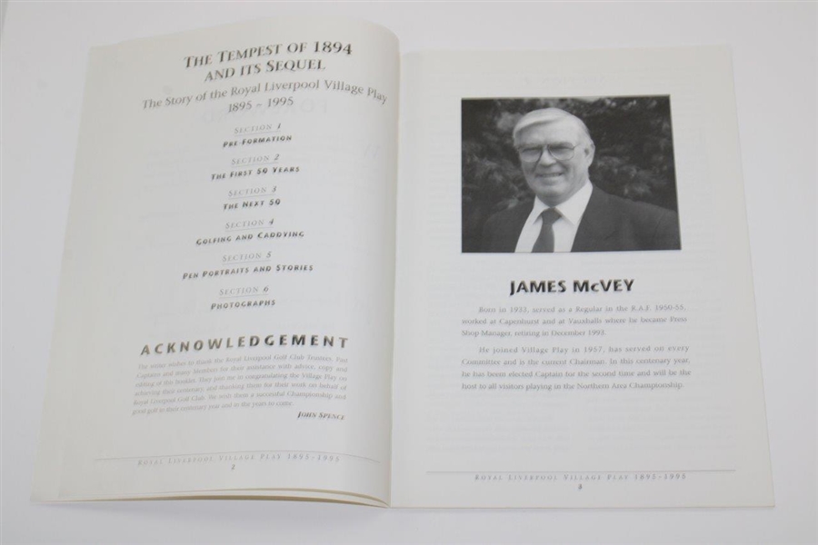 Royal Liverpool Village Play Club History Book