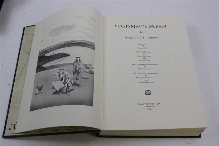 Scotsman’s Dream Slipcase Ltd Ed #266/1500 Book by Warner Bott Berry