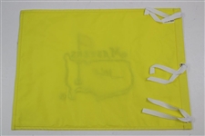Jose Maria Olazabal Signed Undated Masters Embroidered Flag JSA ALOA