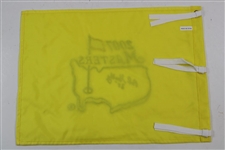 Bob Goalby Signed 2007 Masters Embroidered Flag with '68' JSA ALOA