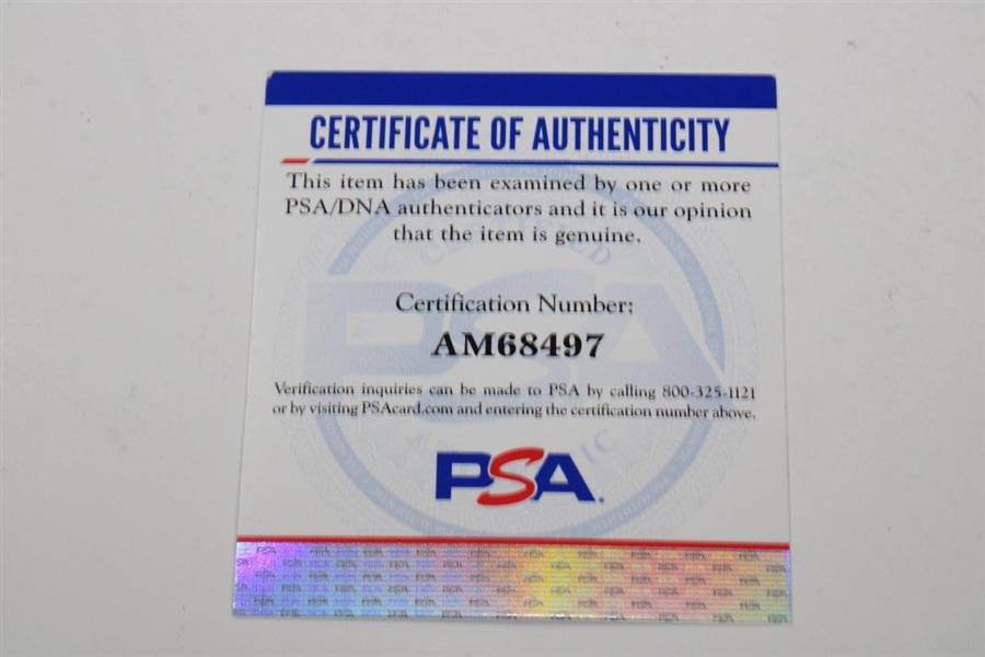 Arnold Palmer Signed Penzoil Tractor Model PSA #AM68497