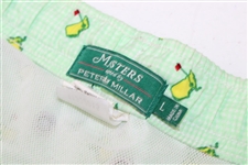 Masters Tournament Logo Peter Millar Lt Green Swimsuit - Large