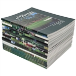Twenty (20) Misc. Masters Tournament Official Journals - 1997-2019