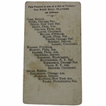 1908 E102 Honus Wagner Anonymous Caramel Golf Card