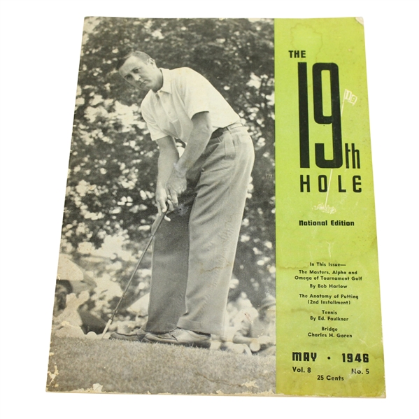 Herman Keiser May 1946 Coverage of Masters Win - The 19th Hole Magazine