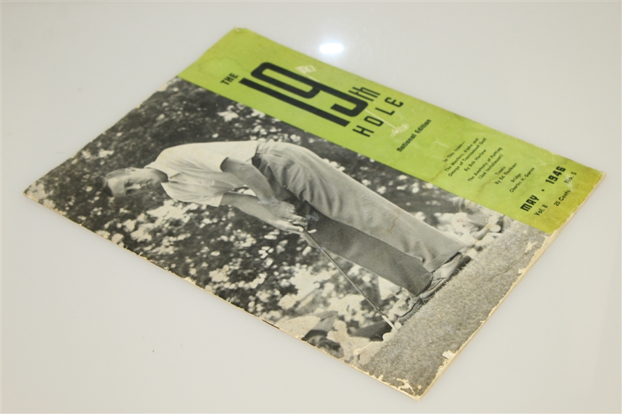 Herman Keiser May 1946 Coverage of Masters Win - The 19th Hole Magazine