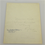 Two 1930's Maureen Orcutt London PlanetNews Original Photos - Curtis Cup Intl. Matches