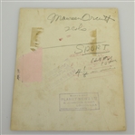 Two 1930's Maureen Orcutt London PlanetNews Original Photos - Curtis Cup Intl. Matches