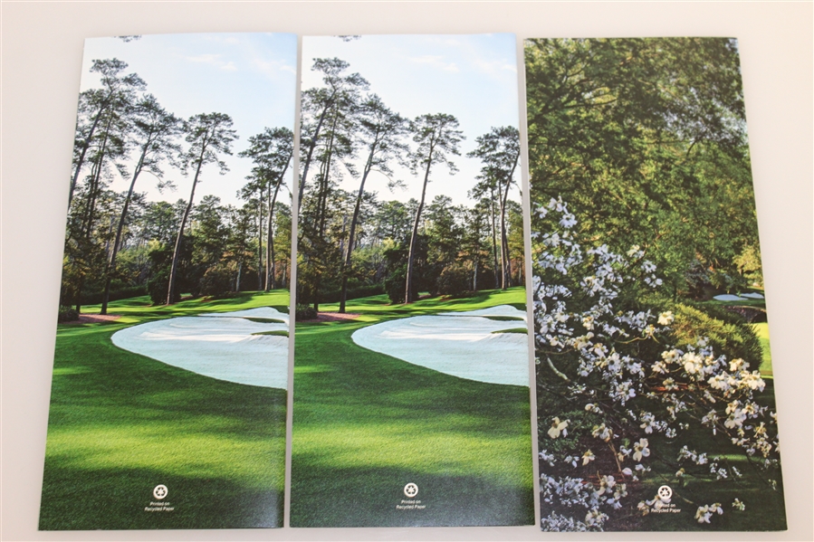 Twelve Masters Journals, Spectator Guides, Information Pamphlets - Multiple Years
