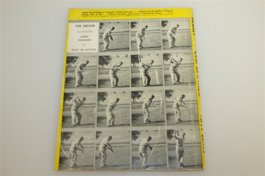 1952 'Golf In Action' Instructional Magazine w/Pro Tips by Oscar Fraley