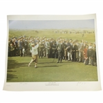 Ltd Ed Bobby Jones Grand Slam 1930 Road Hole 1992 Ted Hamlin Print #559/1930