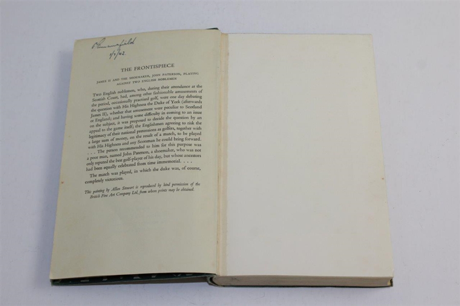 1937 'The Golfer's Companion' Book by Lawless