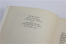 1937 'The Golfer's Companion' Book by Lawless