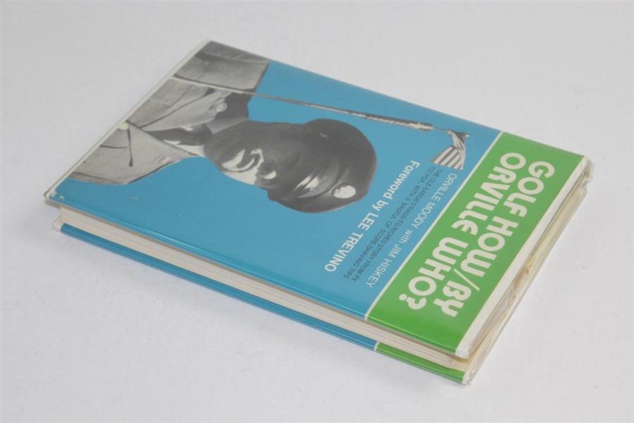 Golf How/By Orville Who?' 1972 Book by Orville Moody with Jim Hiskey