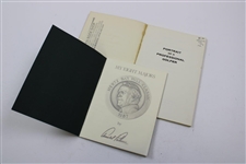 Arnold Palmer 1964 Book 'Portrait of a Professional Golfer' & 'My Eight Majors' Booklet