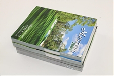 Four (4) Masters Tournament Media Guides - Not Available To Public - 2009-2011 & 2013