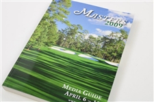 Four (4) Masters Tournament Media Guides - Not Available To Public - 2009-2011 & 2013