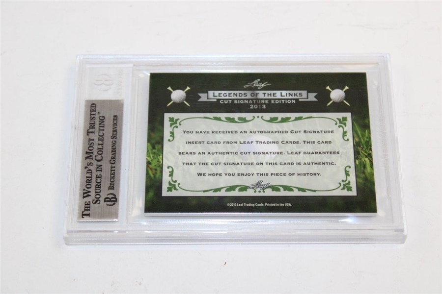 2014 Leaf Legends of the Links Cut Signature David Graham US Open Champion - 12 of 17