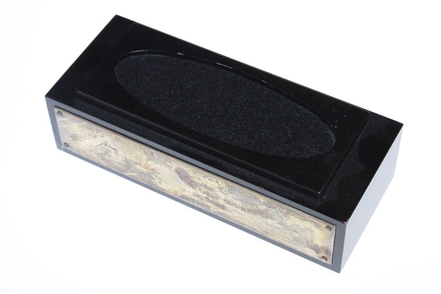 2002 American Century Championship Winner’s Trophy Won by Dan Quinn