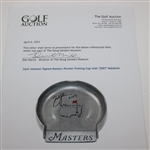 Zach Johnson Signed Masters Pewter Putting Cup with '2007' Notation JSA ALOA