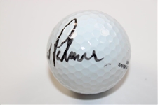 Arnold Palmer Signed Slazenger Masters Logo Golf Ball JSA ALOA