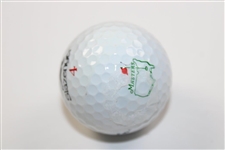 Arnold Palmer Signed Slazenger Masters Logo Golf Ball JSA ALOA