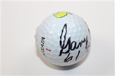 Gary Player Signed Strata Masters Logo Golf Ball with Years Won JSA ALOA
