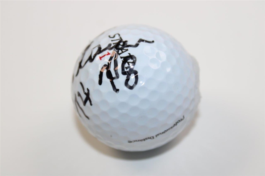 Gary Player Signed Strata Masters Logo Golf Ball with Years Won JSA ALOA