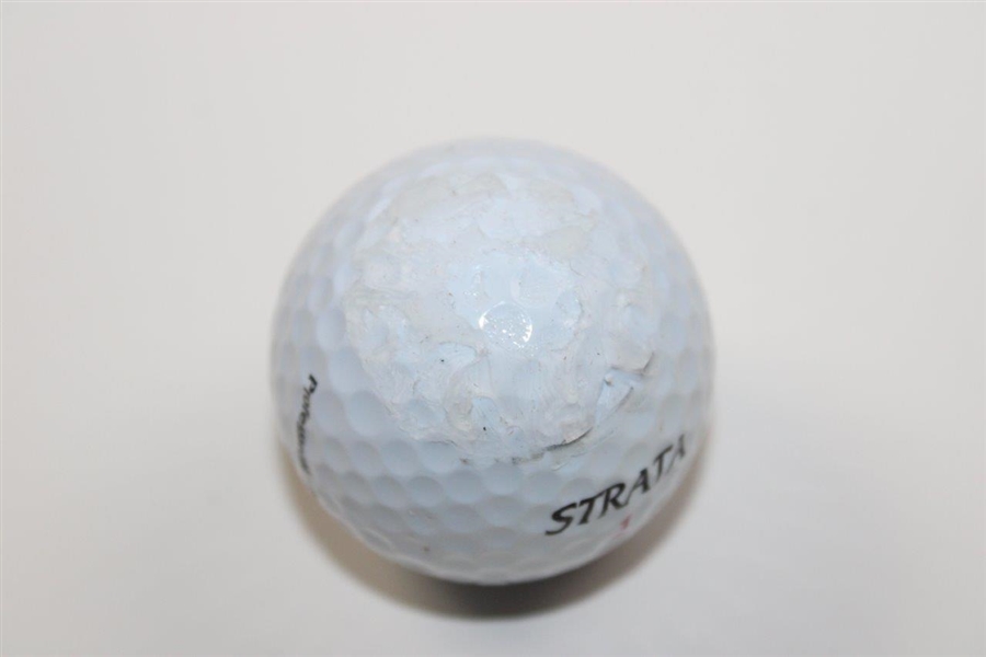 Gary Player Signed Strata Masters Logo Golf Ball with Years Won JSA ALOA