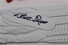 Langer, Seve, Faldo & Five (5) other Masters Champions Signed Golf Gloves JSA ALOA