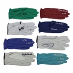 Yang, Finsterwald, Green & Five (5) other PGA Championship Winners Signed Gloves JSA ALOA