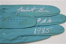 Yang, Finsterwald, Green & Five (5) other PGA Championship Winners Signed Gloves JSA ALOA