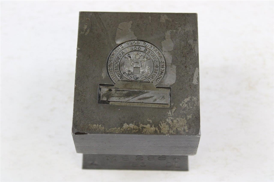 1960 USGA Women’s Amateur Golf Championship Robbins Co. Stamping Die (K)