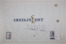 Phil Mickelson Signed The Players Embroidered TPC Sawgrass Flag w/'07' JSA ALOA
