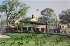 1999 Ryder Cup at Brookline Team Europe Signed Poster JSA ALOA