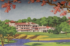 Rory McIlroy Signed 2011 US Open at Congressional CC Poster by Lee Wybranski JSA ALOA