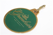 Lanny Wadkins' 1979 The Ryder Cup Matches at The Greenbrier Metal Bag Tag