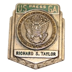 Dick Taylors USGA Metal Press Badge