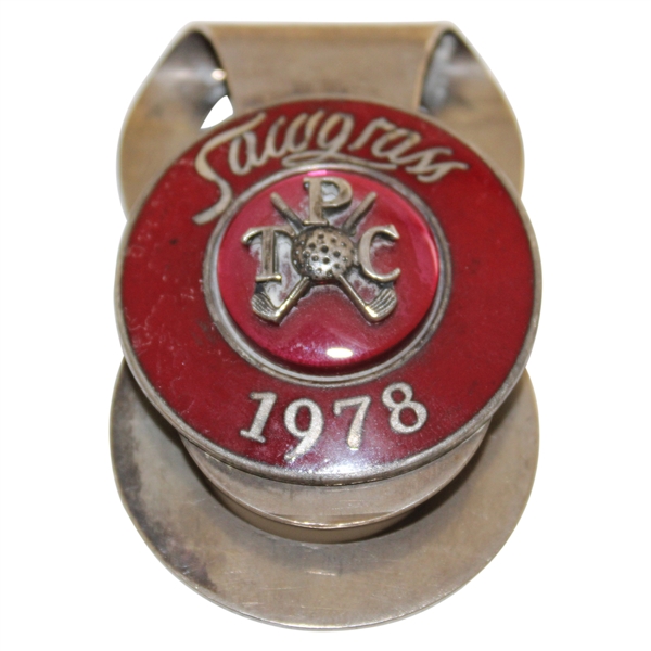 1978 TPC Sawgrass Contestant Badge/Clip - Jack Nicklaus Win