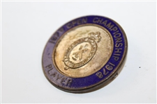 1978 The Open at St Andrews Contestant Badge - Jack Nicklaus Win